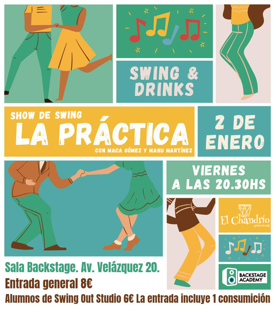 26 01 02 Backstage (1) SHOW DE SWING. LA PRÁCTICA - Imagen 1