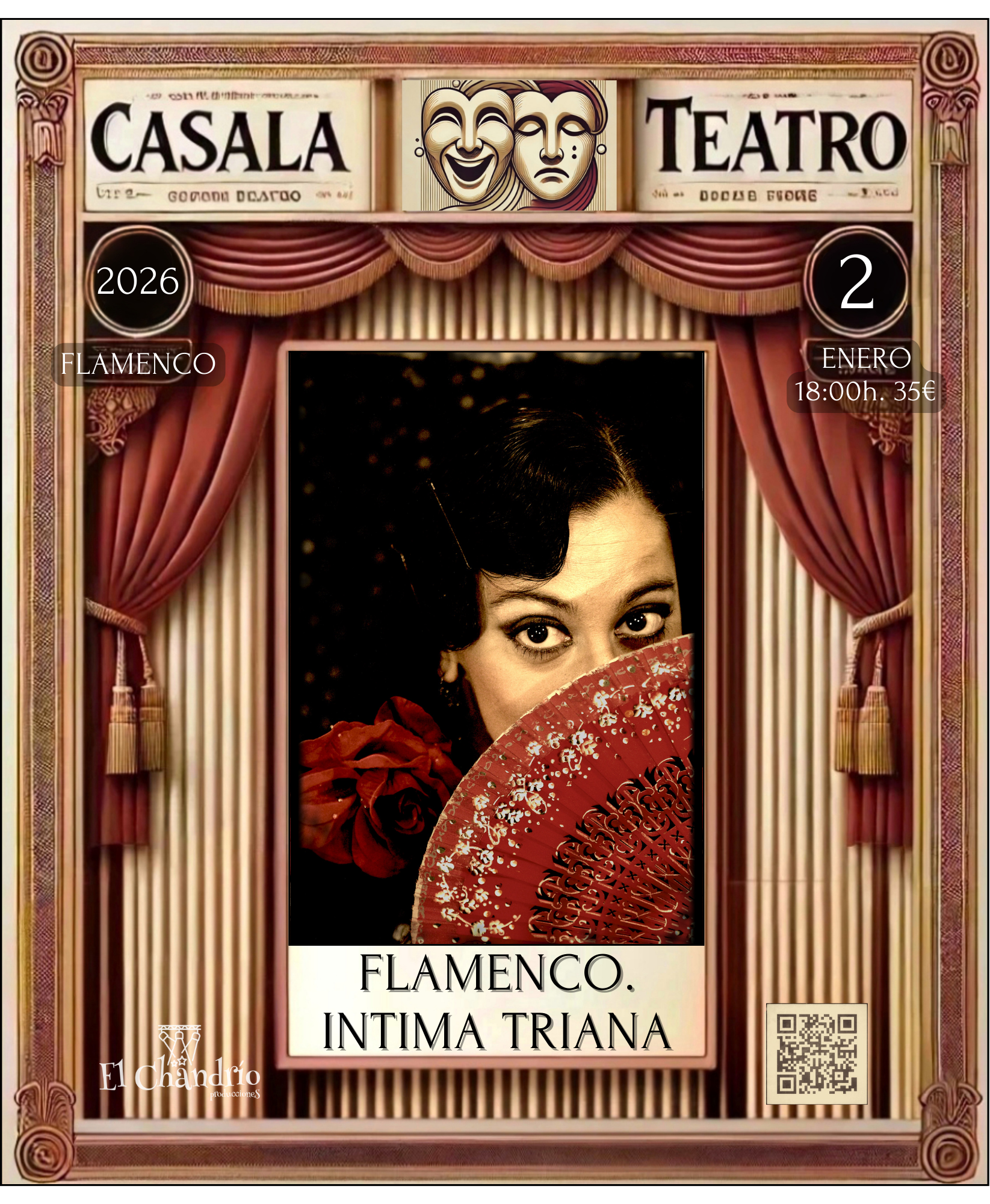 26 01 02 CasaLa A FLAMENCO. ÍNTIMA TRIANA - Imagen 1