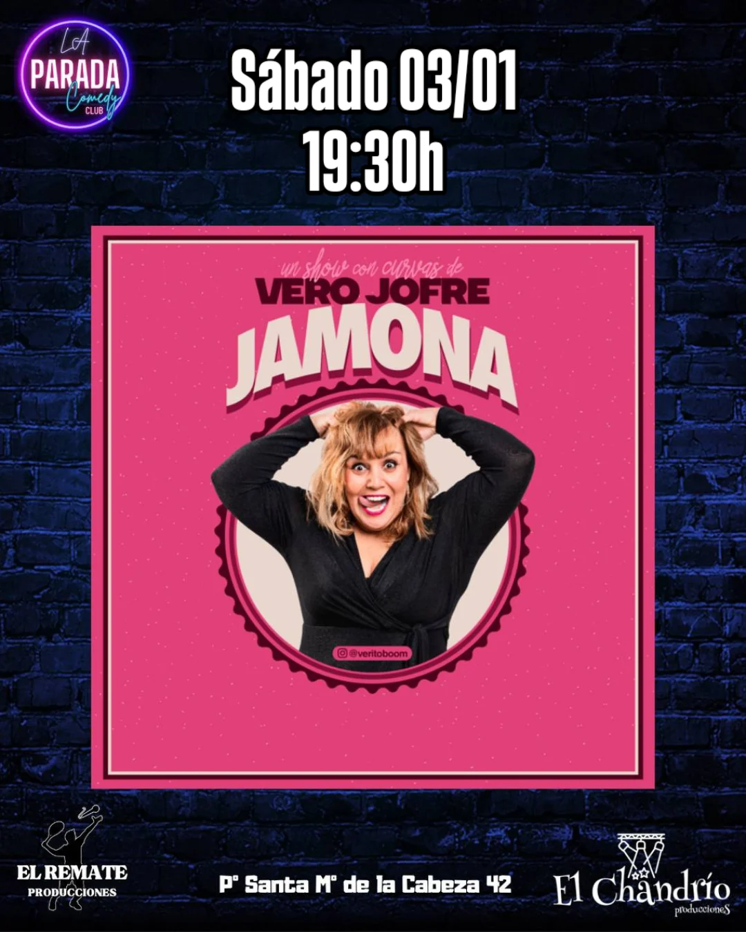 26 01 03 El Remate La Parada Comedy B JAMONA - Imagen 1