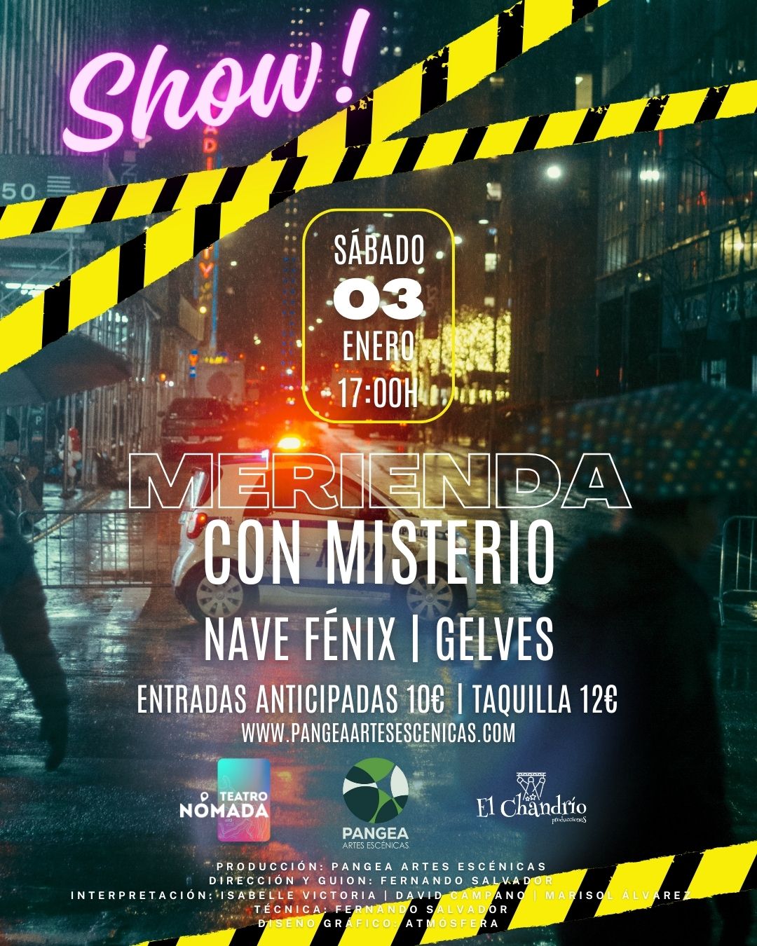 26 01 03 Pangea Merienda Pase 1 (1) MERIENDA CON MISTERIO - Imagen 1