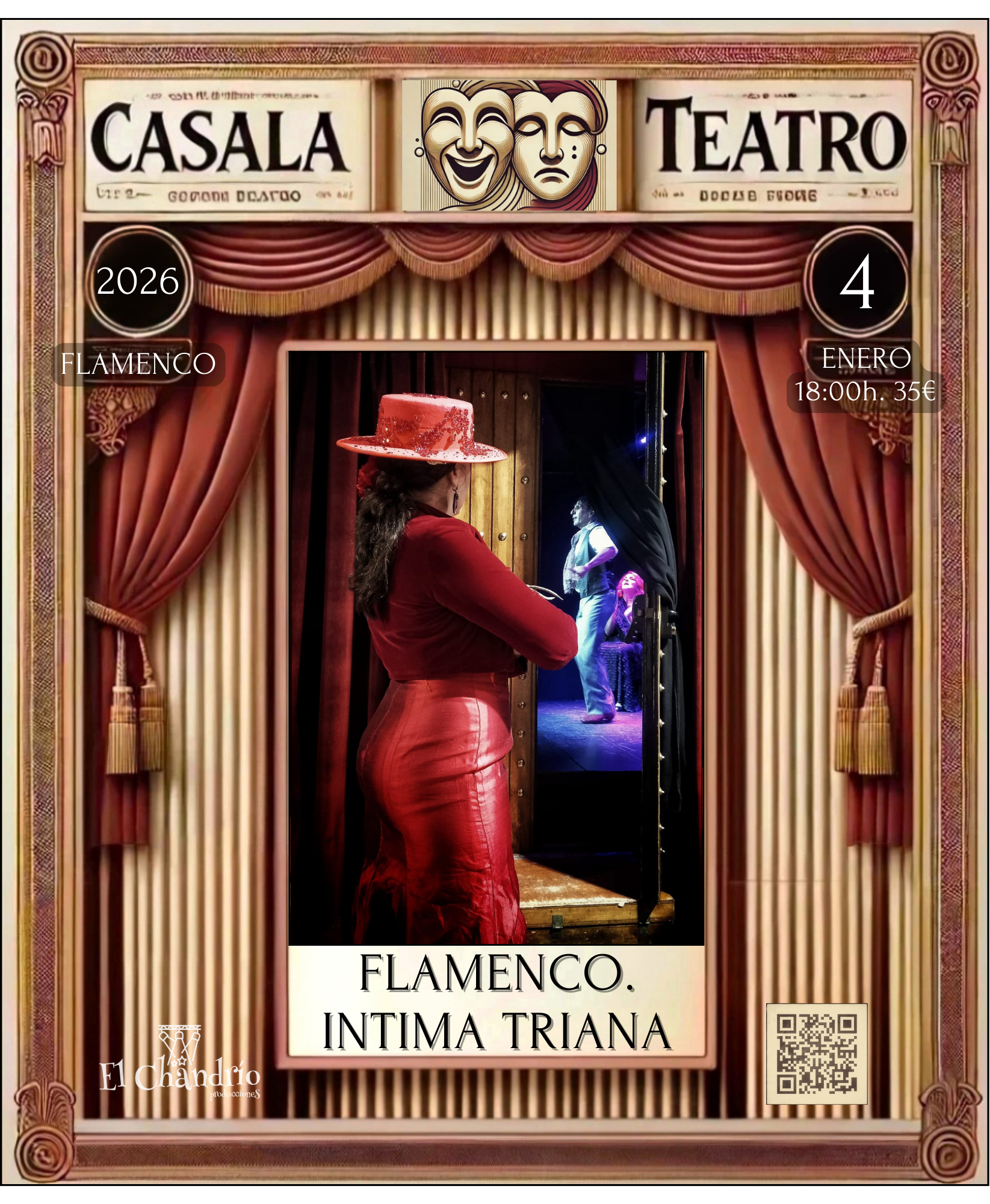 26 01 04 CasaLa A FLAMENCO. ÍNTIMA TRIANA - Imagen 1