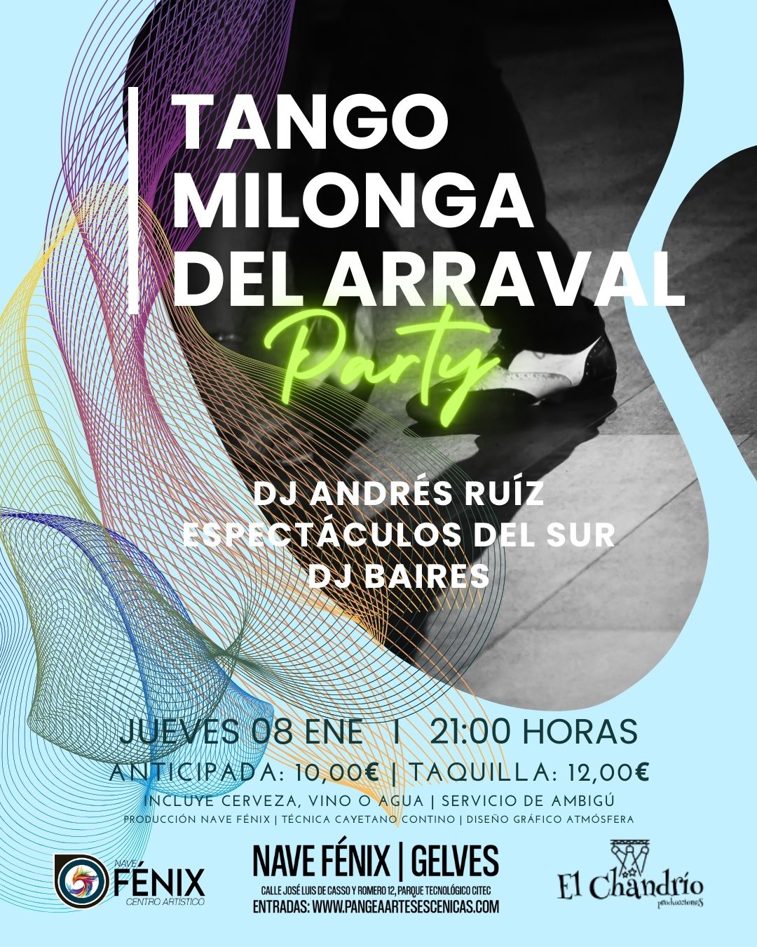 26 01 08 Fénix A Milonga MILONGA DEL ARRAVAL - PARTY - Imagen 1