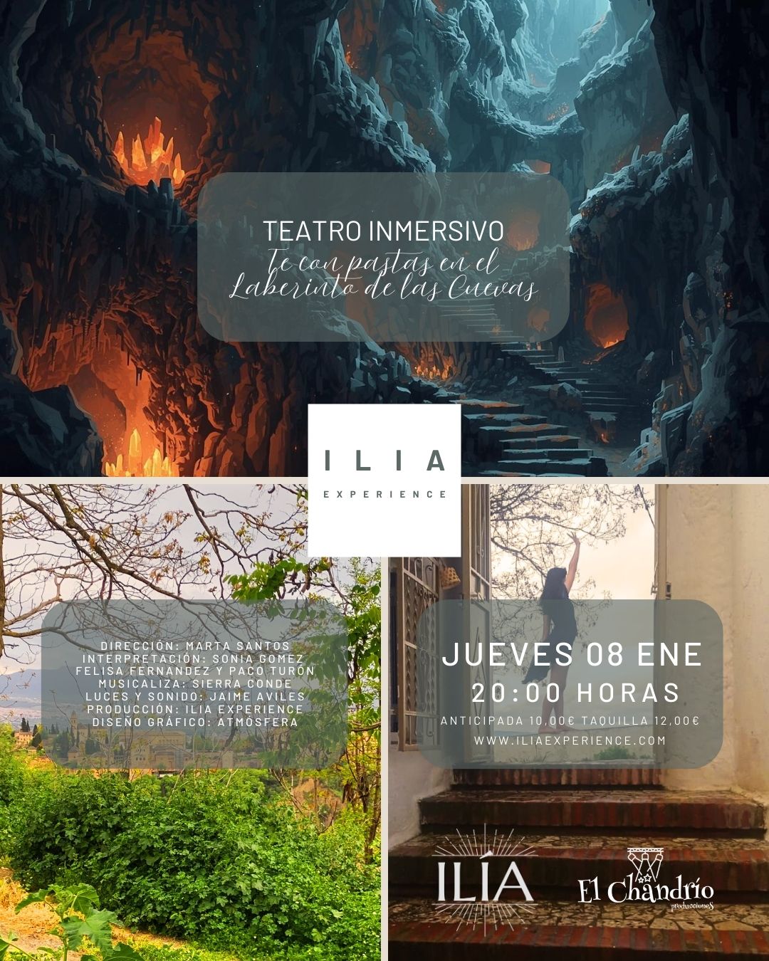 26 01 08 Ilia TE Inmersivo TEATRO INMERSIVO - LABERINTO DE LAS CUEVAS - Imagen 1