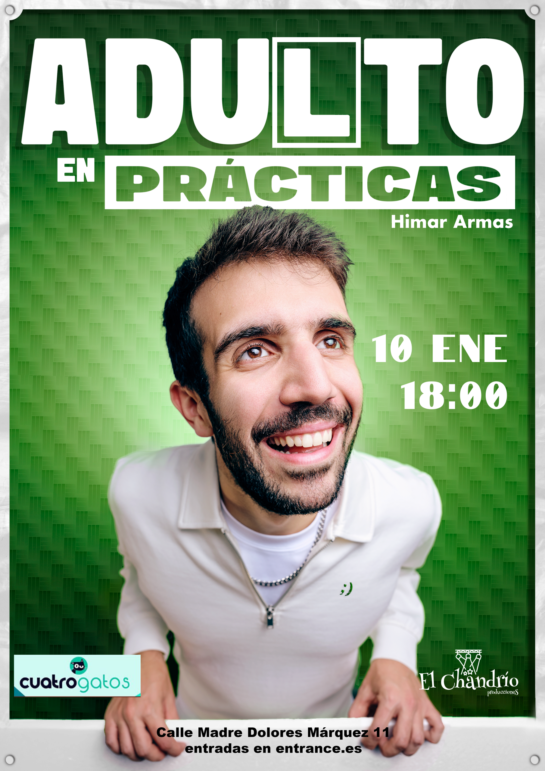 26 01 10 Cuatro Gatos Armas UN ADULTO EN PRÁCTICAS - Imagen 1