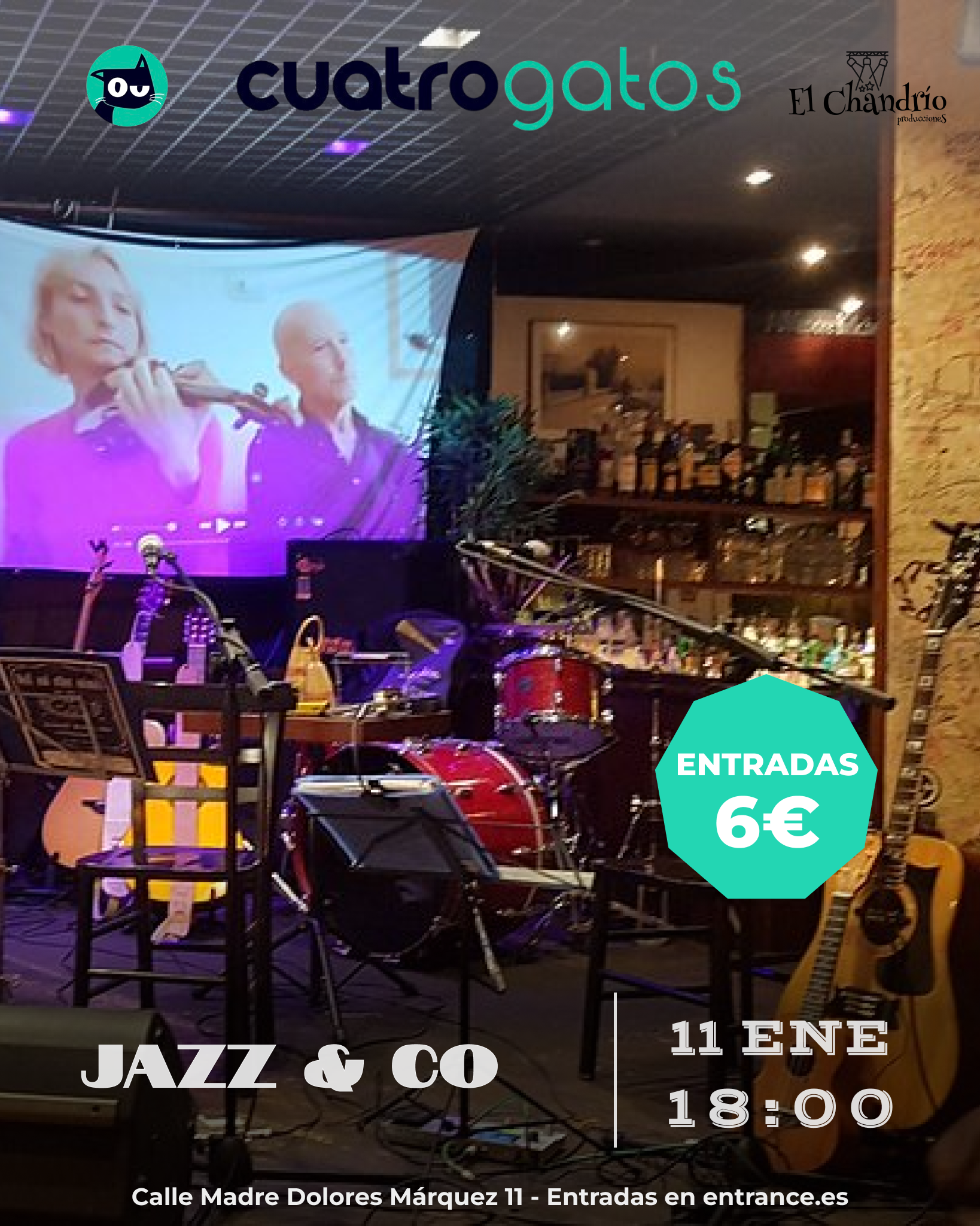 26 01 11 Cuatro Gatos Jazz&Co JAZZ & CO - Imagen 1