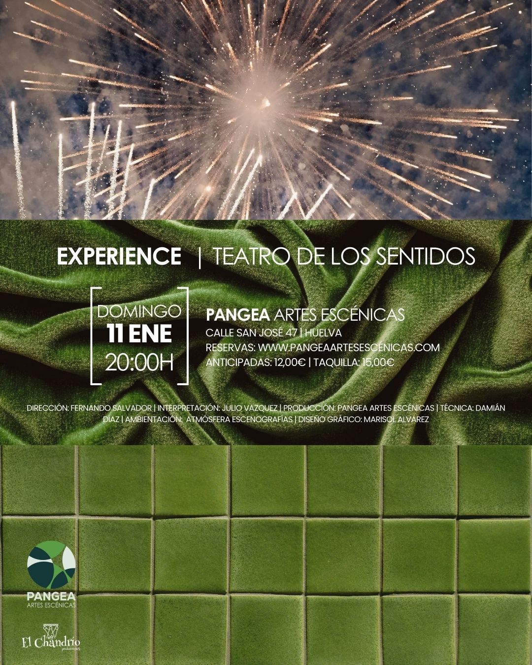 26 01 11 Pangea Huelva Experience Pase 03 EXPERIENCE. TEATRO DE LOS SENTIDOS - Imagen 1