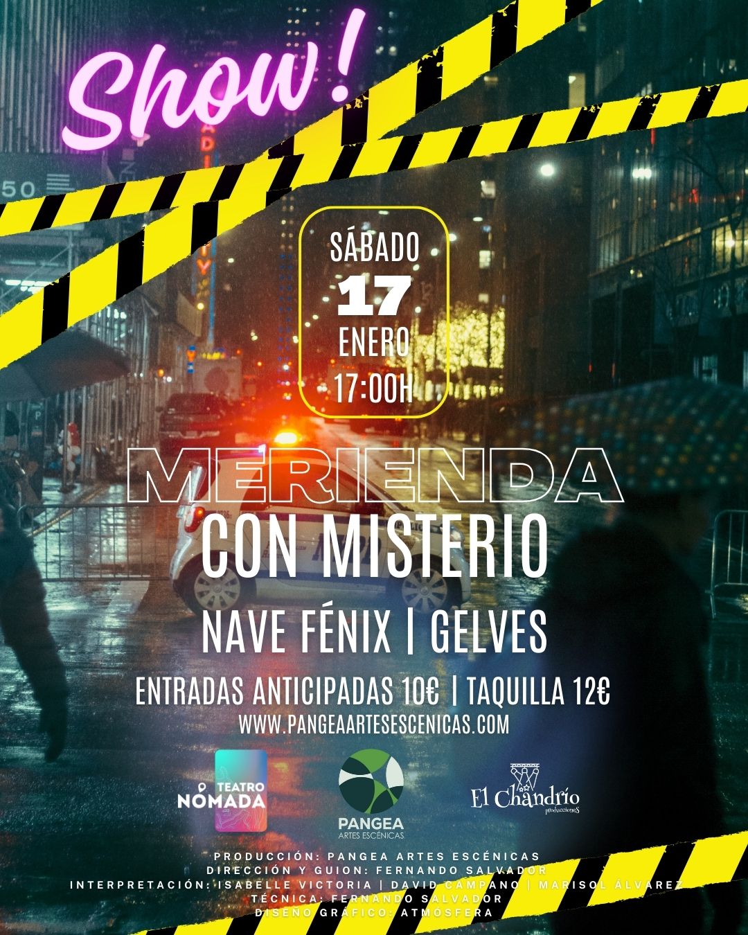 26 01 17 Pangea Merienda Pase 1 MERIENDA CON MISTERIO - Imagen 1
