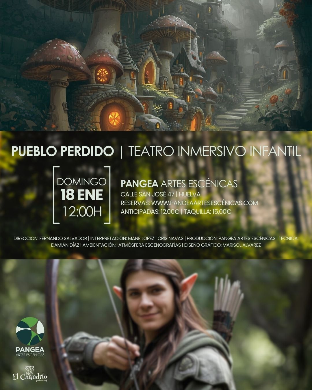 26 01 18 Pangea Huelva A Pueblo Perdido PUEBLO PERDIDO. TEATRO INMERSIVO - Imagen 1