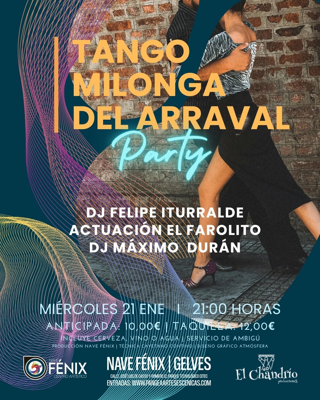 26 01 21 Fénix A Milonga TANGO MILONGA DEL ARRAVAL - PARTY - Imagen 1