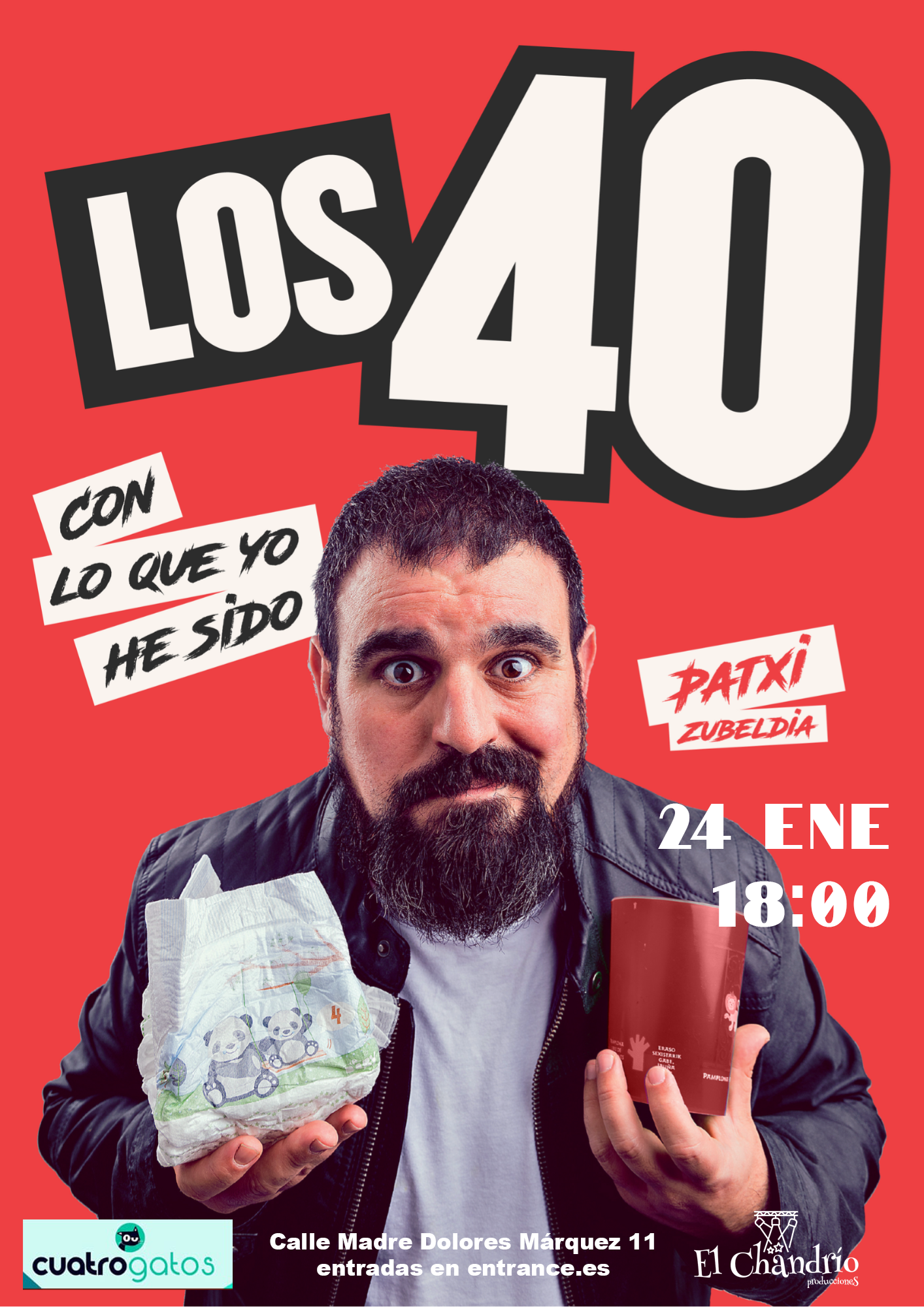 26 01 24 Cuatro Gatos Los40 LOS 40. CON LO QUE YO HE SIDO - Imagen 1