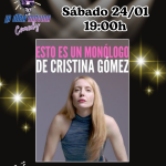 ESTO ES UN MONÓLOGO DE CRISTINA GÓMEZ