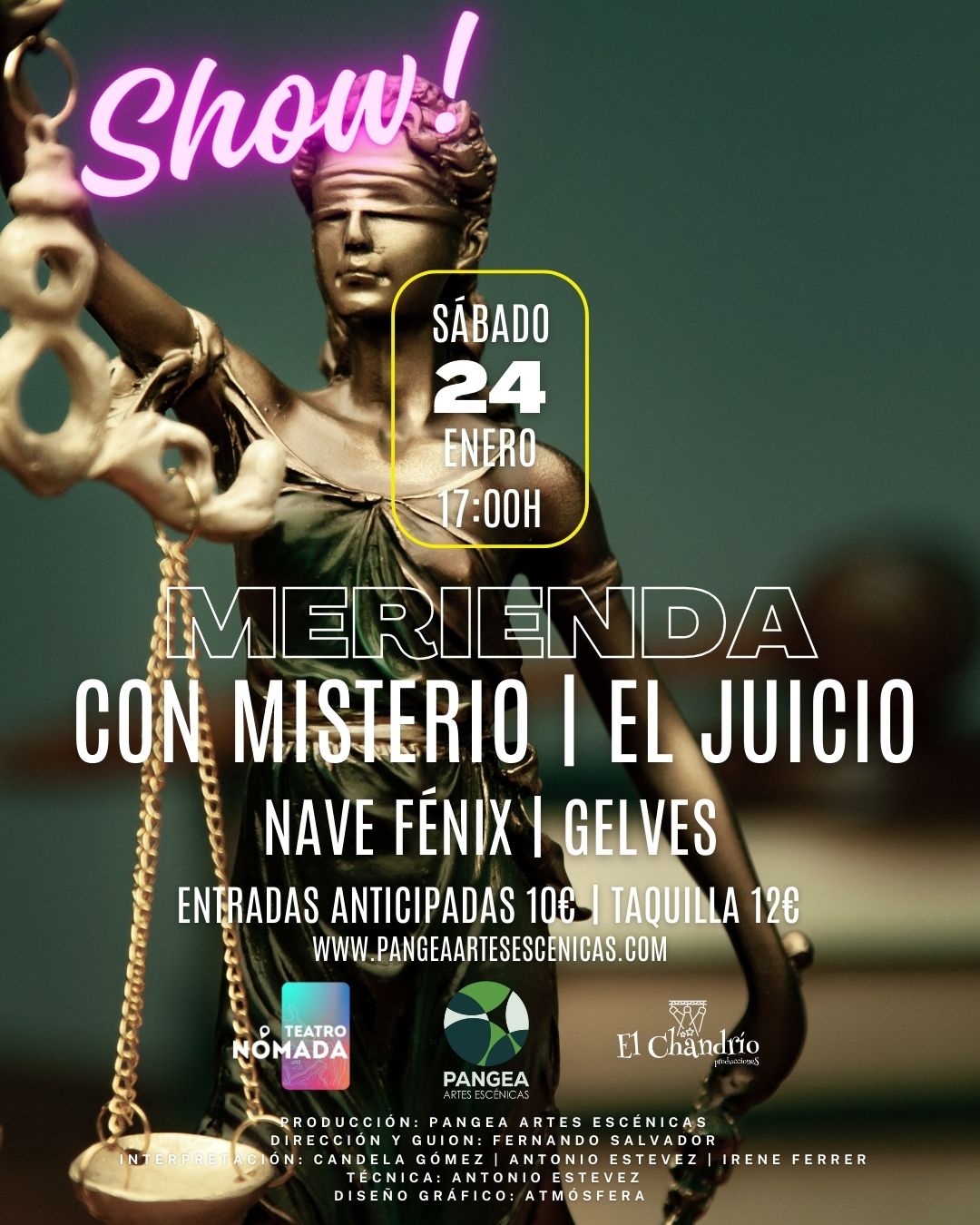 26 01 24 Pangea El Juicio Pase 1 MERIENDA CON MISTERIO - EL JUICIO - Imagen 1