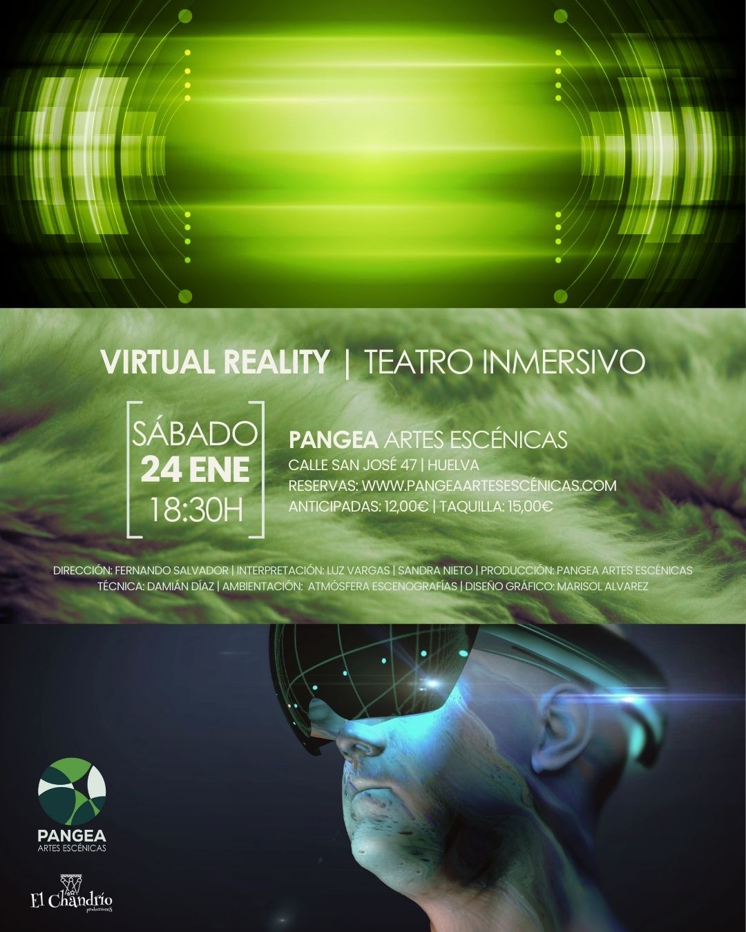 26 01 24 Pangea Huelva Virtual Reality Pase 2 VIRTUAL REALITY. TEATRO INMERSIVO - Imagen 1