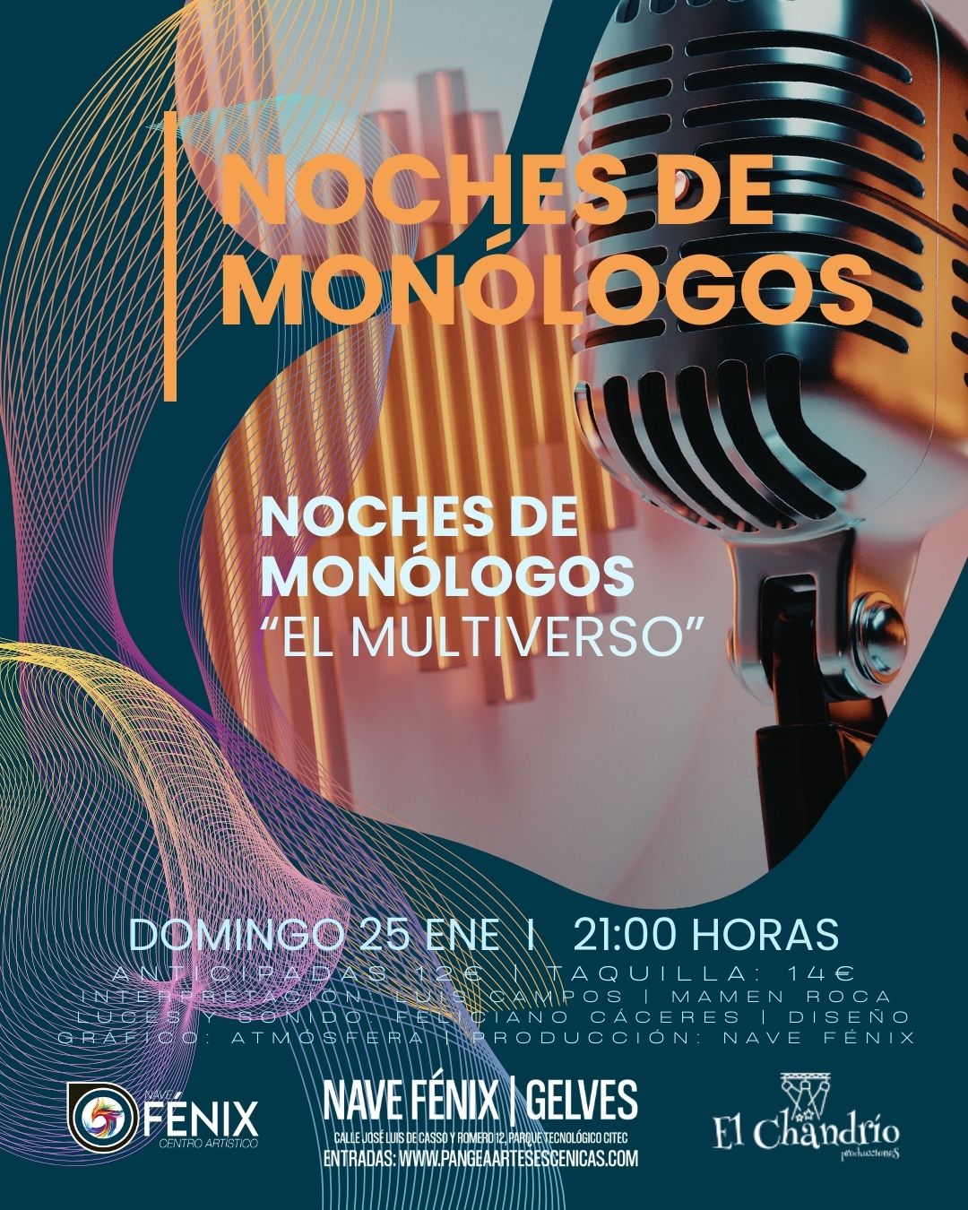 26 01 25 Fénix Monólogos NOCHES DE MONÓLOGOS - EL MULTIVERSO - Imagen 1