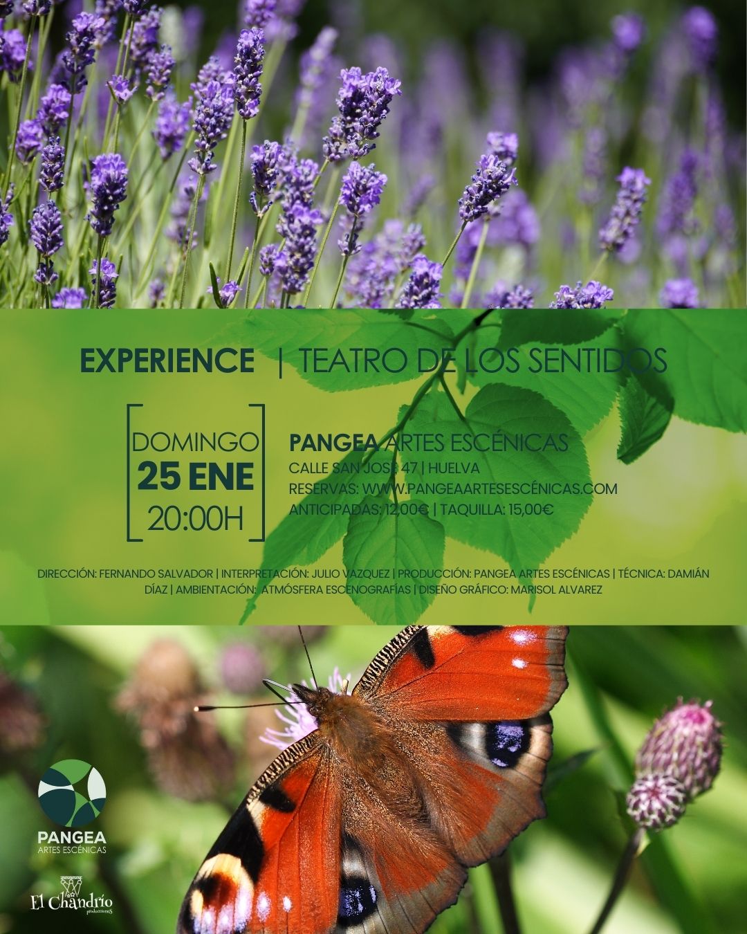 26 01 25 Pangea Huelva Experience Pase 03 EXPERIENCE. TEATRO DE LOS SENTIDOS (copia) - Imagen 1