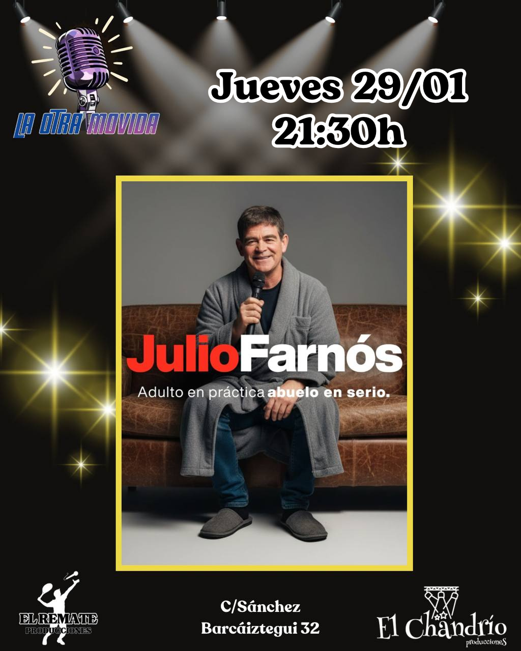 26 01 29 El Remate La Otra Movida A ADULTO EN PRÁCTICA, ABUELO EN SERIO - Imagen 1