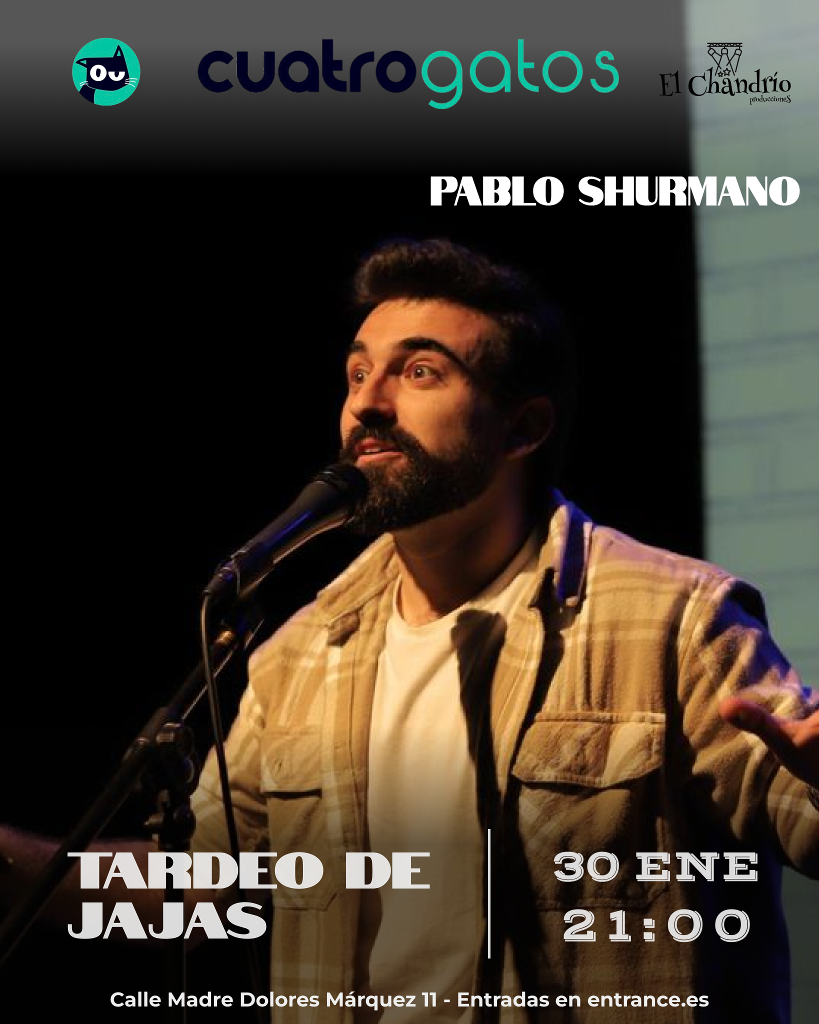 26 01 30 Cuatro Gatos TardeoDeJajas PABLO SHURMANO - Imagen 1