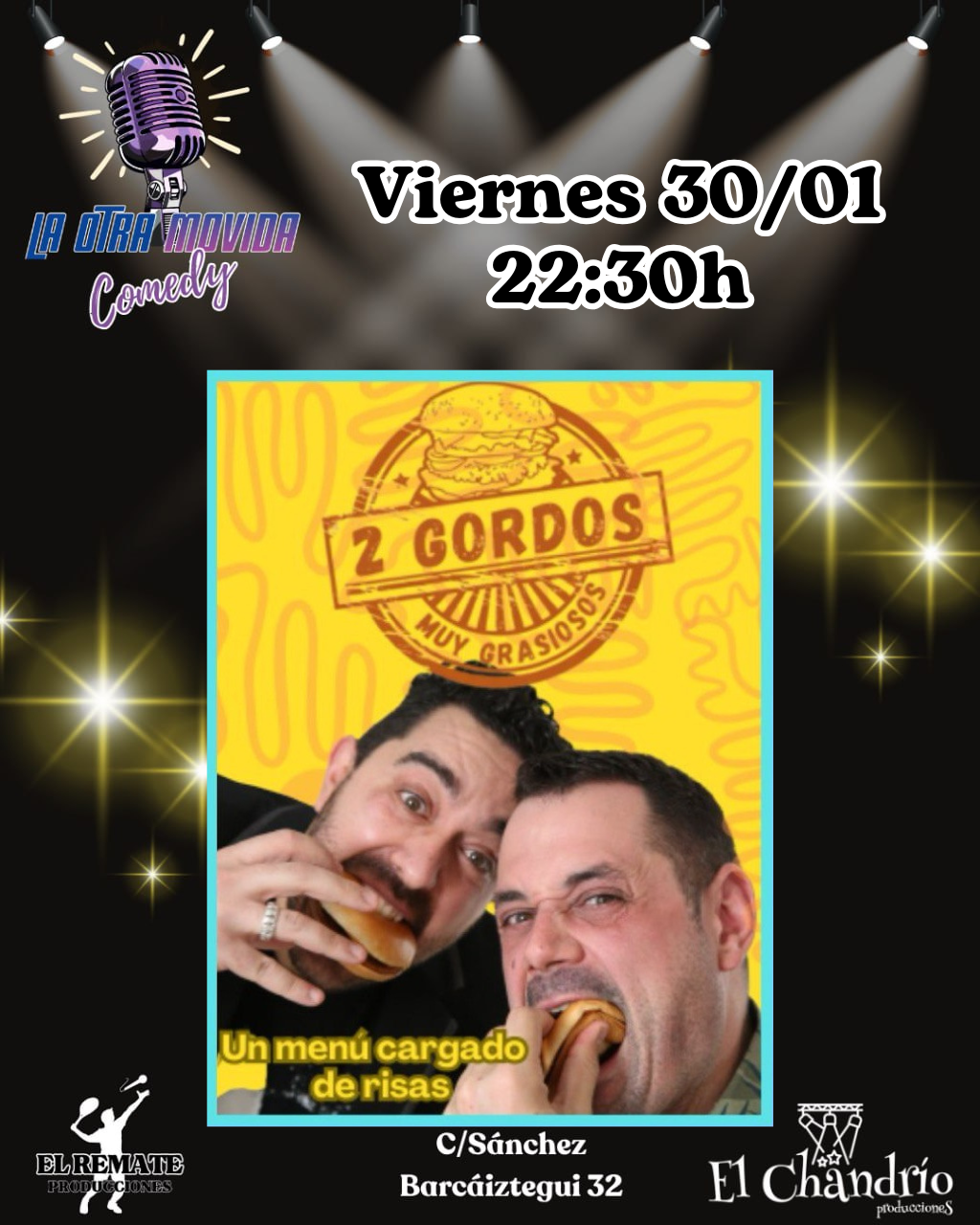 26 01 30 El Remate La Otra Movida A UN MENÚ CARGADO DE RISAS - Imagen 1