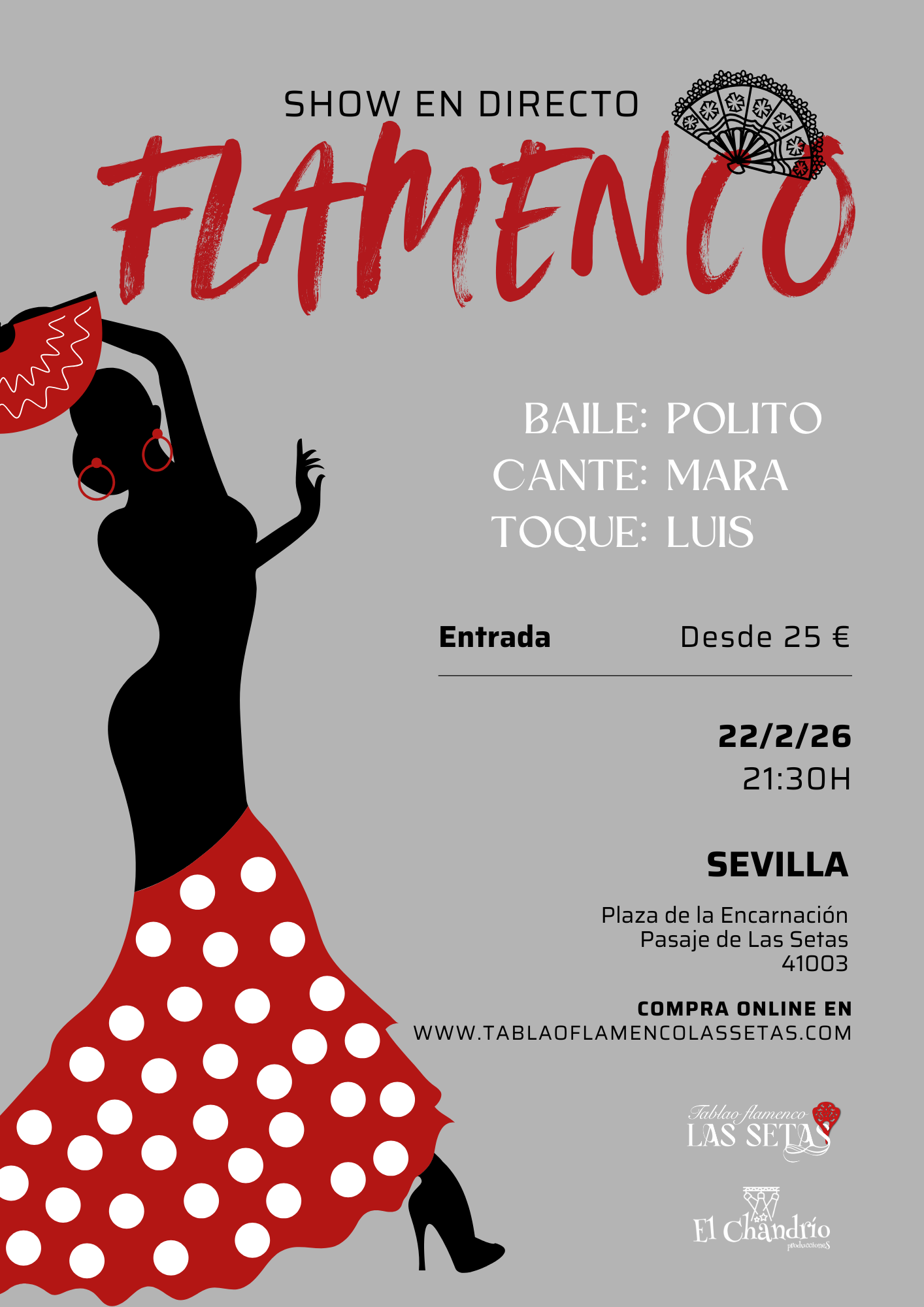 26 02 22 Tablao Setas 4 TABLAO FLAMENCO - Imagen 1