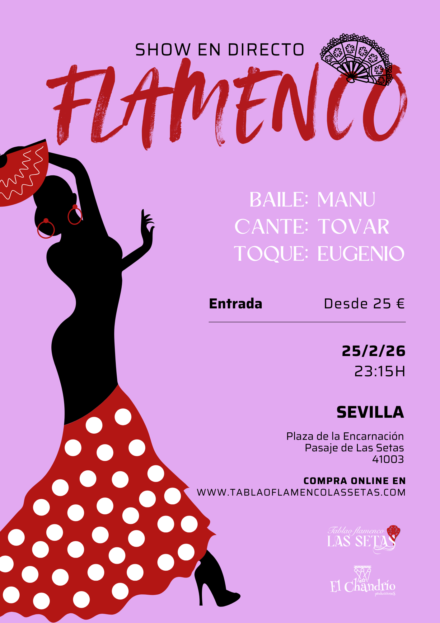 26 02 25 Tablao Setas 5 TABLAO FLAMENCO - Imagen 1