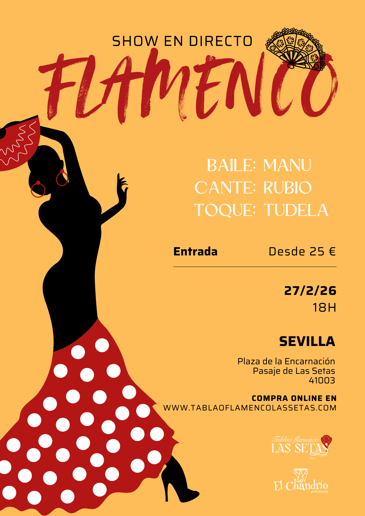 26 02 27 Tablao Setas 2 TABLAO FLAMENCO - Imagen 1