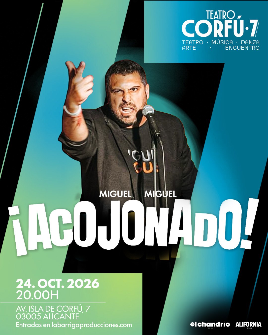 MIGUE MIGUEL ACOJONADO