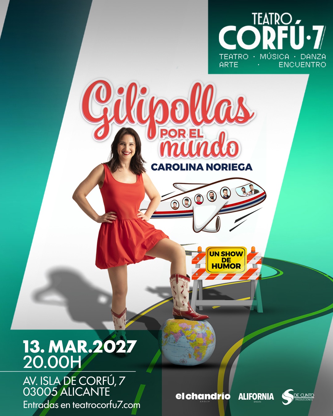 Carolina Noriega – Gilipollas por el mundo